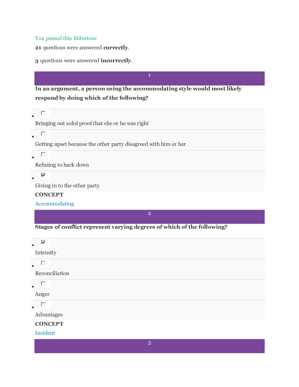 Preview image for GEN 499 Conflict_Resolution_Milestone_1_Test_2020 | GEN499 Conflict_Resolution_Milestone_1_Test_Graded A